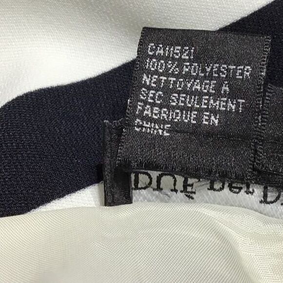 Due per Due Blue White Belted Spaghetti Strap Midi Dress - Picture 8 of 8